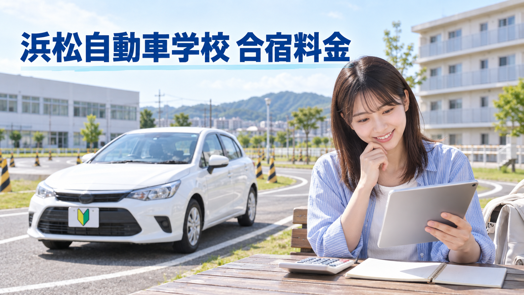 浜松自動車学校の合宿料金を解説するアイキャッチ画像