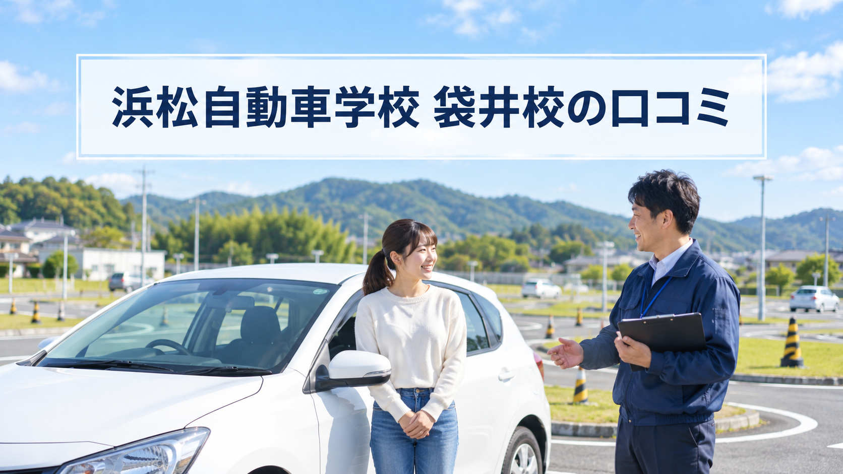 浜松自動車学校 袋井校の口コミは？教官・宿舎・料金を徹底調査