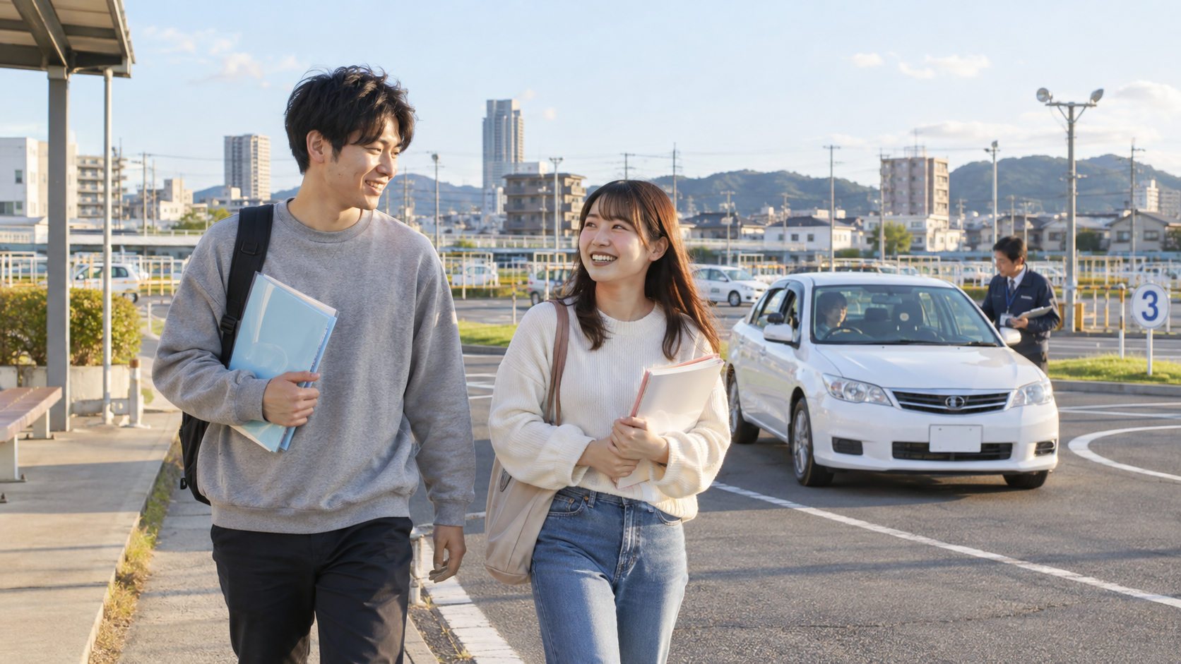 浜松自動車学校の合宿免許が向いている男女のイメージ